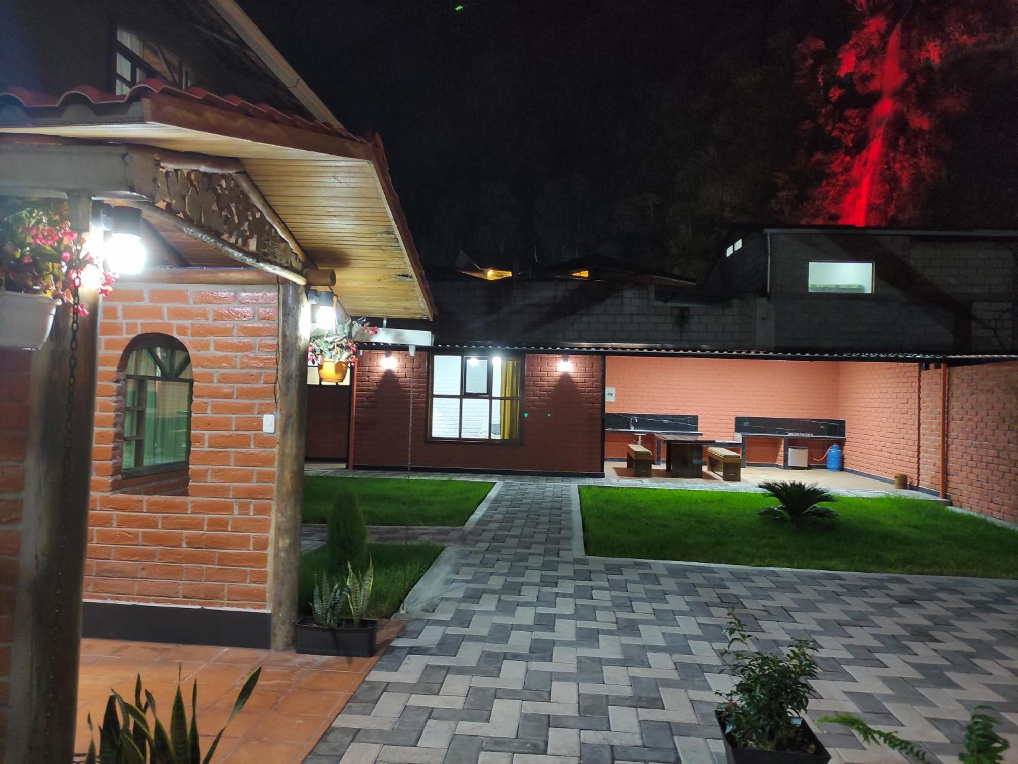 Vila Refugio De La Virgen Baños Exteriér fotografie