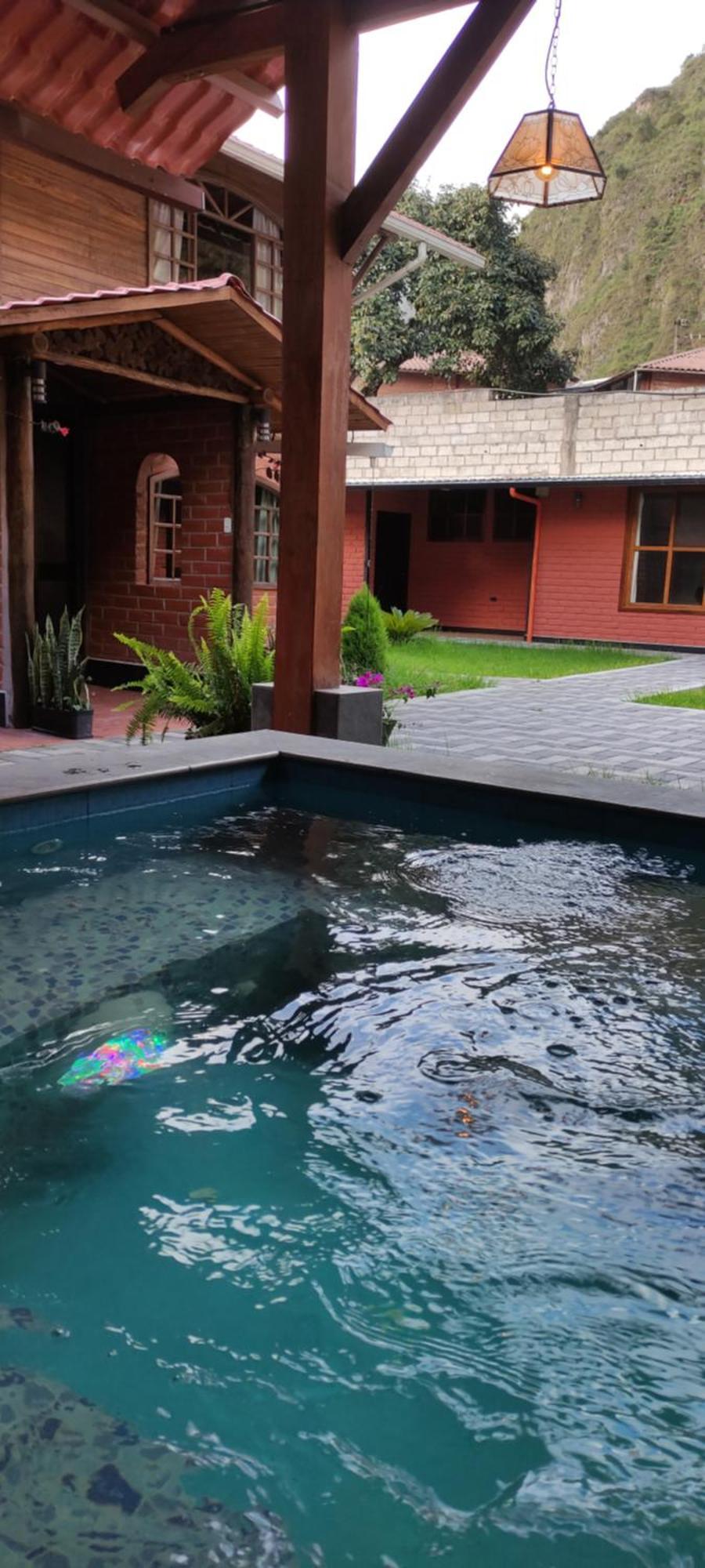 Vila Refugio De La Virgen Baños Exteriér fotografie