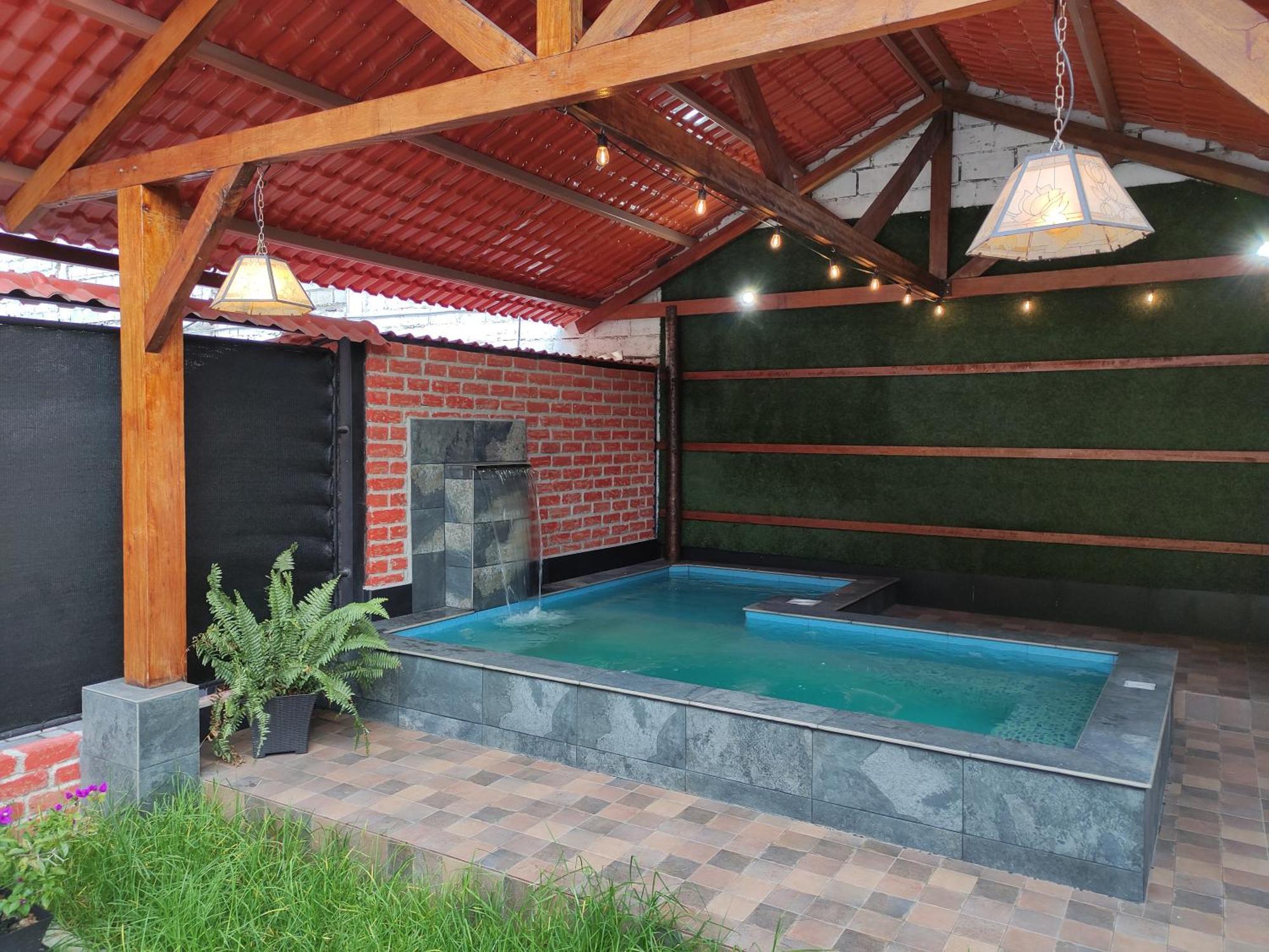 Vila Refugio De La Virgen Baños Exteriér fotografie