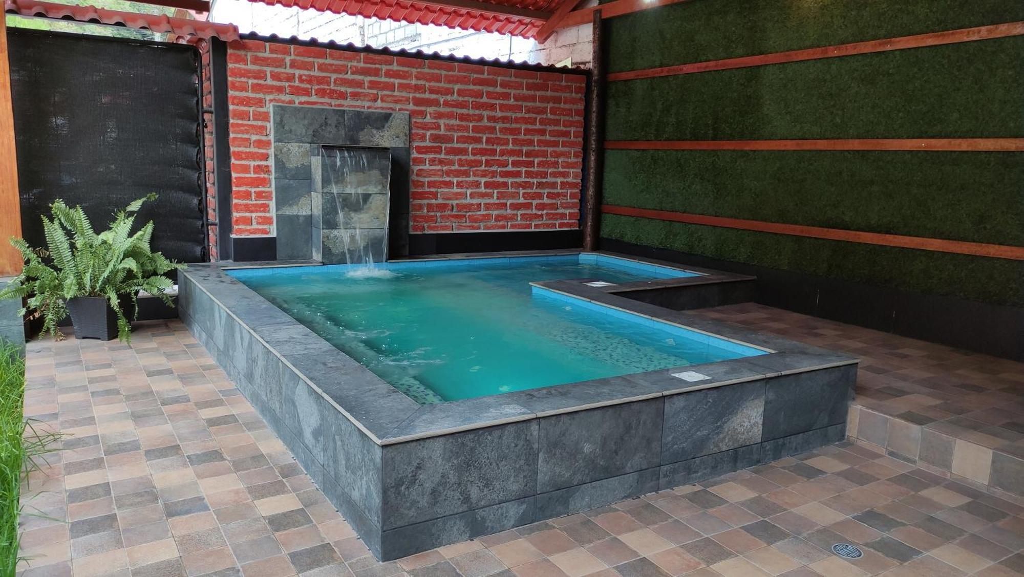 Vila Refugio De La Virgen Baños Exteriér fotografie