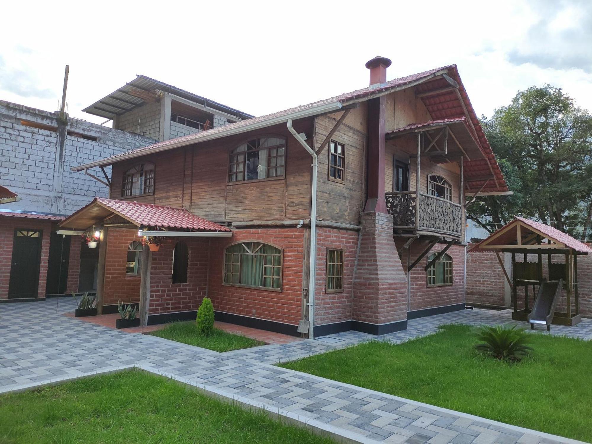Vila Refugio De La Virgen Baños Exteriér fotografie